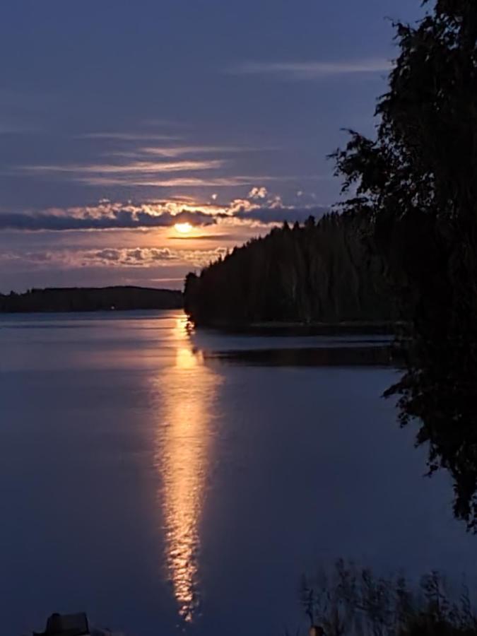 Stunning Log Cabin 45M2 On The Shore Of Kallavesi. Kuopio Kültér fotó